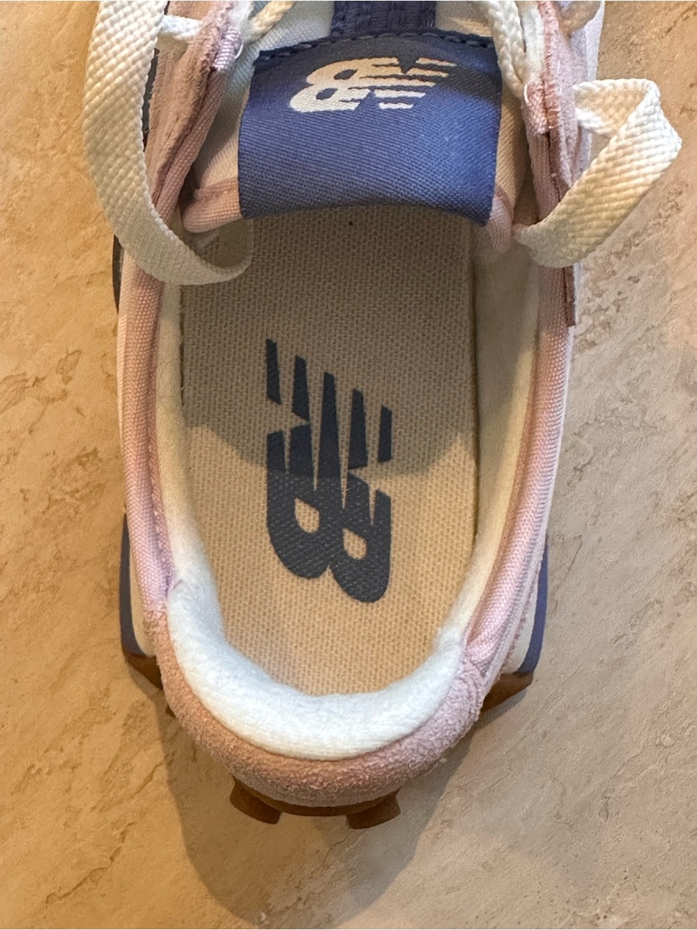 New in Box: New Balance 327
Size: 8 - B
Color: Pink Salt With Fairweather Blue - Picture 14 of 15